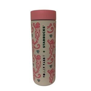 NEW. ROLLER RABBIT X STARBUCKS 16fl Oz Monkey Tumbler